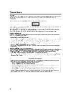 Предварительный просмотр 2 страницы Toshiba 32DV700A Owner'S Manual