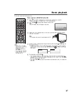 Предварительный просмотр 47 страницы Toshiba 32DV700A Owner'S Manual