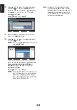 Preview for 38 page of Toshiba 32E255 User Manual