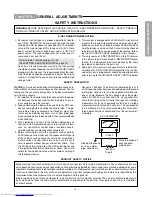 Предварительный просмотр 5 страницы Toshiba 32HF72 Service Manual