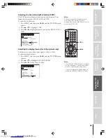 Preview for 47 page of Toshiba 32HFX73 Owner'S Manual