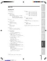 Preview for 59 page of Toshiba 32HFX73 Owner'S Manual