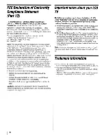 Preview for 6 page of Toshiba 32HL67US Owner'S Manual