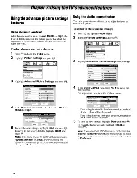 Preview for 54 page of Toshiba 32HL67US Owner'S Manual