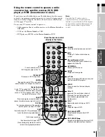 Preview for 19 page of Toshiba 32HL85 Owner'S Manual