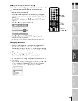 Preview for 25 page of Toshiba 32HL85 Owner'S Manual