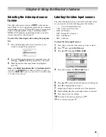 Предварительный просмотр 25 страницы Toshiba 32HLC56 - 32" LCD Flat Panel Display Owner'S Manual