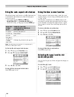 Предварительный просмотр 28 страницы Toshiba 32HLC56 - 32" LCD Flat Panel Display Owner'S Manual