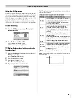 Предварительный просмотр 35 страницы Toshiba 32HLC56 - 32" LCD Flat Panel Display Owner'S Manual