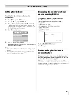 Предварительный просмотр 39 страницы Toshiba 32HLC56 - 32" LCD Flat Panel Display Owner'S Manual