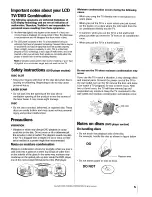 Предварительный просмотр 5 страницы Toshiba 32HLX95 Owner'S Manual