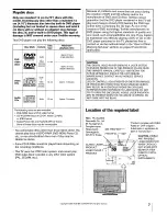 Предварительный просмотр 7 страницы Toshiba 32HLX95 Owner'S Manual