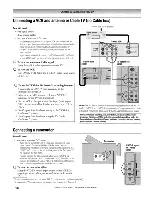 Предварительный просмотр 16 страницы Toshiba 32HLX95 Owner'S Manual