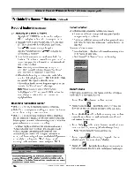 Предварительный просмотр 54 страницы Toshiba 32HLX95 Owner'S Manual