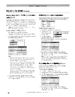 Предварительный просмотр 70 страницы Toshiba 32HLX95 Owner'S Manual