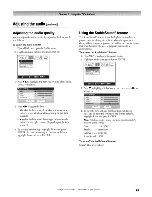 Предварительный просмотр 75 страницы Toshiba 32HLX95 Owner'S Manual