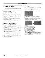 Предварительный просмотр 88 страницы Toshiba 32HLX95 Owner'S Manual