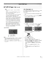 Предварительный просмотр 89 страницы Toshiba 32HLX95 Owner'S Manual