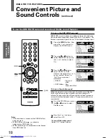 Предварительный просмотр 18 страницы Toshiba 32JW8UA Owner'S Manual