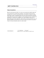 Preview for 8 page of Toshiba 32KV501B Service Manual