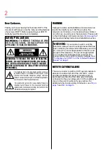 Preview for 2 page of Toshiba 32L1400U User Manual