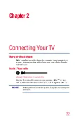 Preview for 22 page of Toshiba 32L1400U User Manual