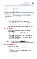 Preview for 63 page of Toshiba 32L1400U User Manual