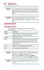 Preview for 64 page of Toshiba 32L1400U User Manual