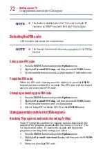 Preview for 72 page of Toshiba 32L1400U User Manual