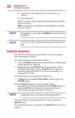 Preview for 86 page of Toshiba 32L1400U User Manual