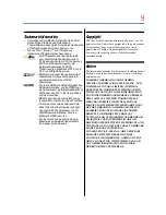 Preview for 9 page of Toshiba 32L1400UC User Manual