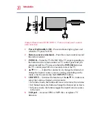 Preview for 20 page of Toshiba 32L1400UC User Manual