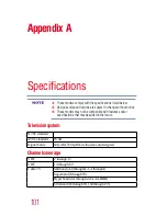 Preview for 101 page of Toshiba 32L1400UC User Manual