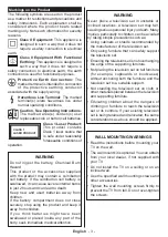 Preview for 4 page of Toshiba 32L1753DB Operating Instructions Manual