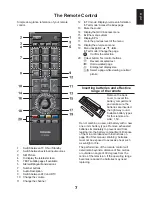 Предварительный просмотр 7 страницы Toshiba 32L23 DIGITAL Series Owner'S Manual