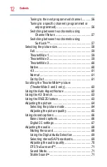 Preview for 12 page of Toshiba 32L2400U User Manual