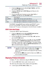 Preview for 91 page of Toshiba 32L2400U User Manual