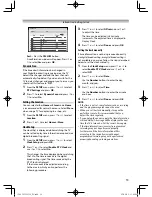 Предварительный просмотр 19 страницы Toshiba 32L255 Series Owner'S Manual