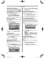 Предварительный просмотр 22 страницы Toshiba 32L255 Series Owner'S Manual