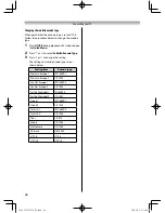 Предварительный просмотр 48 страницы Toshiba 32L255 Series Owner'S Manual