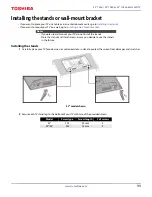 Предварительный просмотр 11 страницы Toshiba 32L310U18 Manual