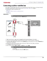 Предварительный просмотр 19 страницы Toshiba 32L310U18 Manual