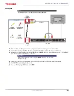 Предварительный просмотр 21 страницы Toshiba 32L310U18 Manual