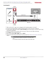 Предварительный просмотр 22 страницы Toshiba 32L310U18 Manual