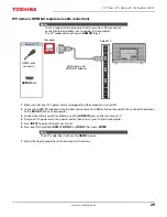 Предварительный просмотр 29 страницы Toshiba 32L310U18 Manual