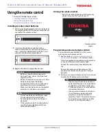 Предварительный просмотр 36 страницы Toshiba 32L310U18 Manual