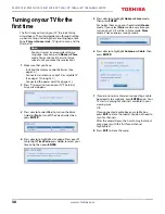 Предварительный просмотр 38 страницы Toshiba 32L310U18 Manual