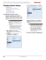 Предварительный просмотр 56 страницы Toshiba 32L310U18 Manual