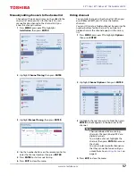 Предварительный просмотр 57 страницы Toshiba 32L310U18 Manual