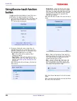 Preview for 24 page of Toshiba 32L310U20 Manual